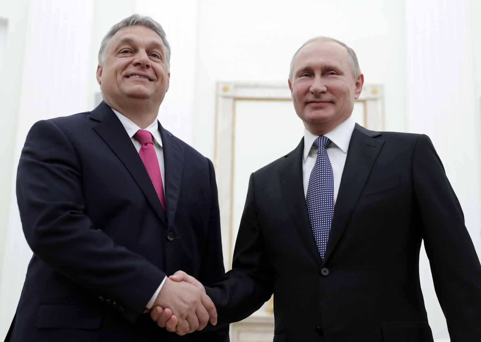 Putini ja Orbáni kohtumine 15. juulil 2018 Moskvas.