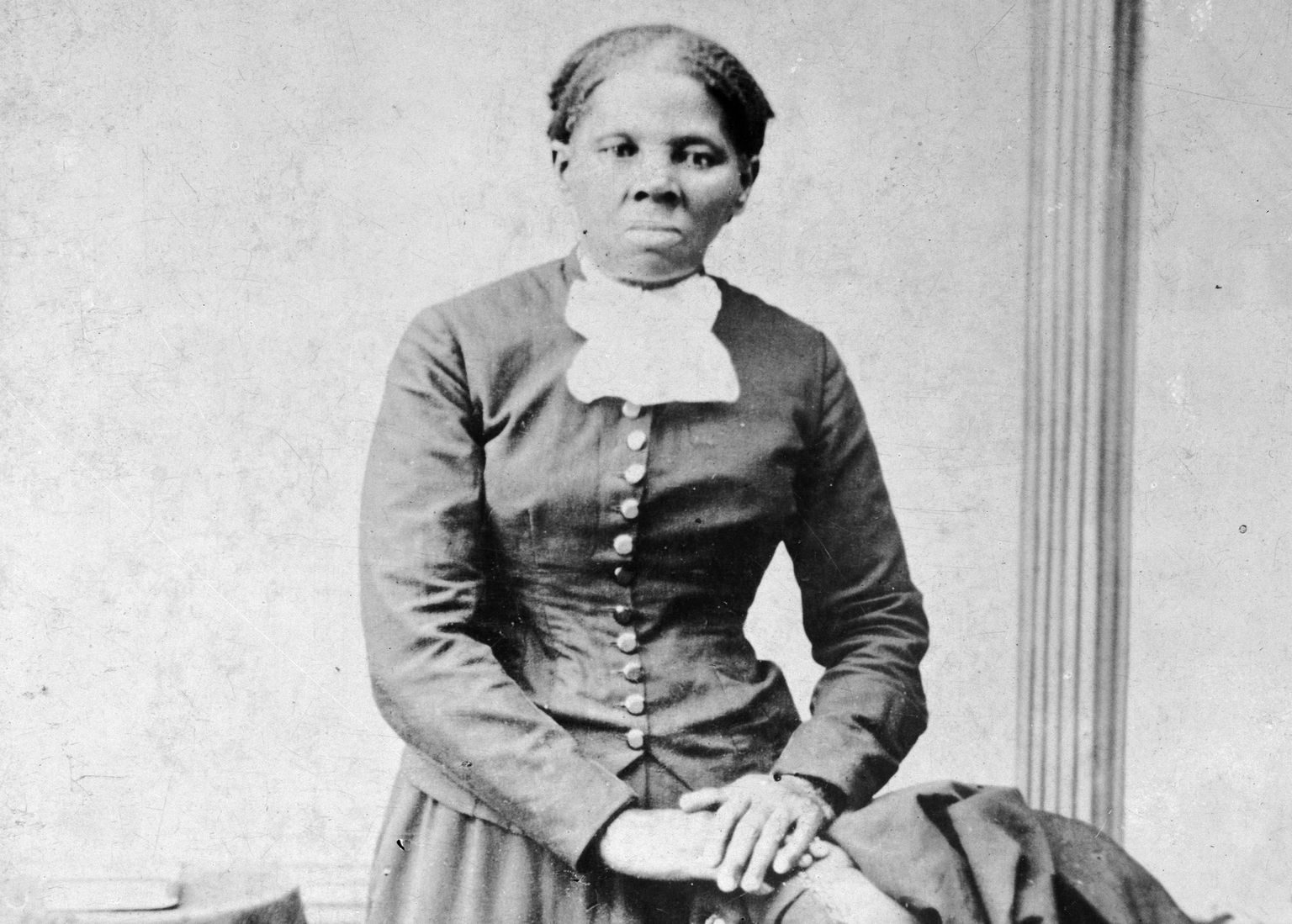This image provided by the Library of Congress shows Harriet Tubman, between 1860 and 1875. A Treasury official said Wednesday, April 20, 2016, that Secretary Jacob Lew has decided to put Tubman on the $20 bill, making her the first woman on U.S. paper currency in 100 years. (H.B. Lindsley/Library of Congress via AP) MANDATORY CREDIT