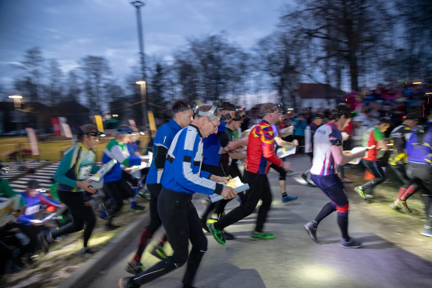 Tänavune jüriöö jooksu teateorienteerumisvõistlus.