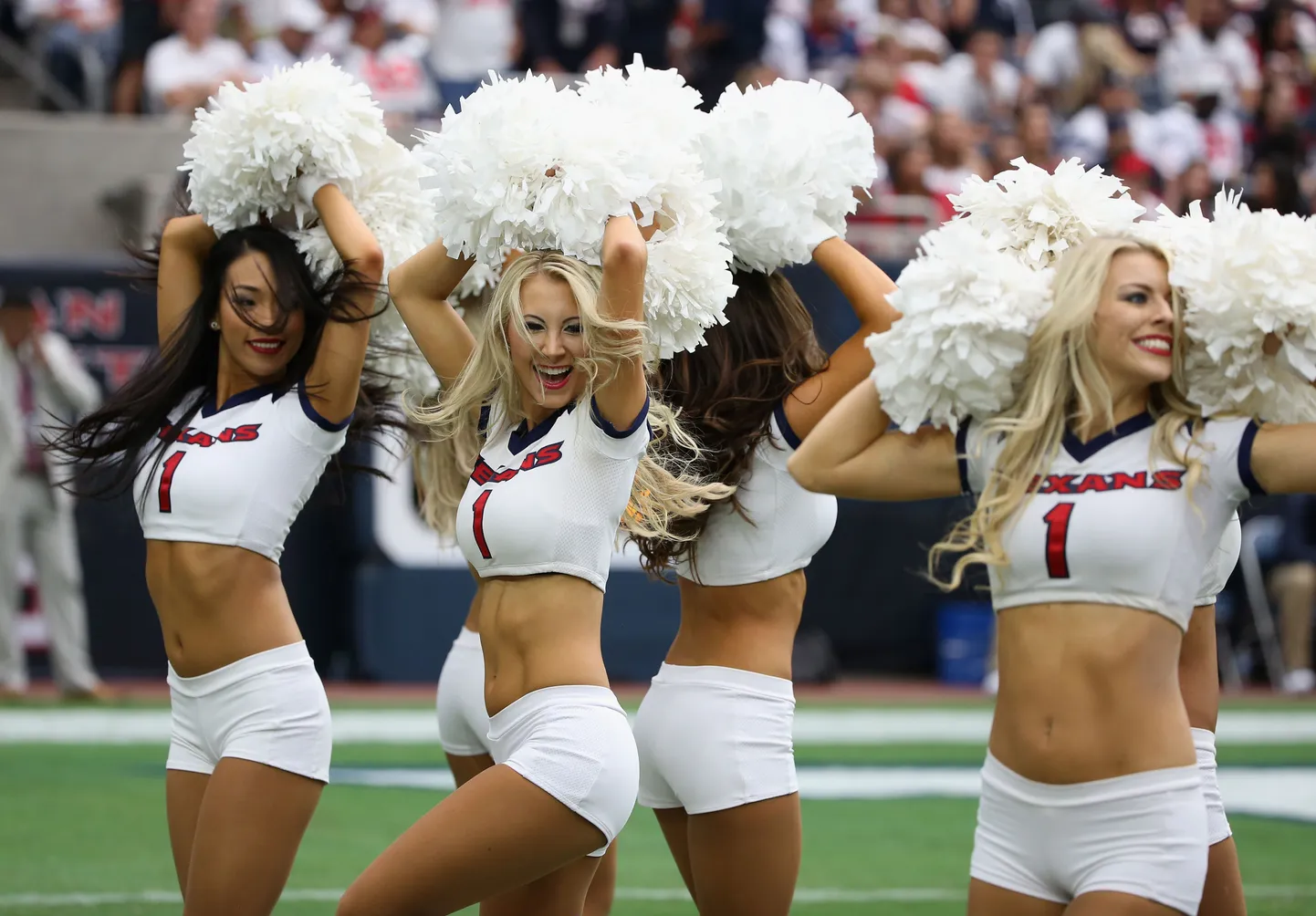 Houston Texansi tantsutüdrukud.