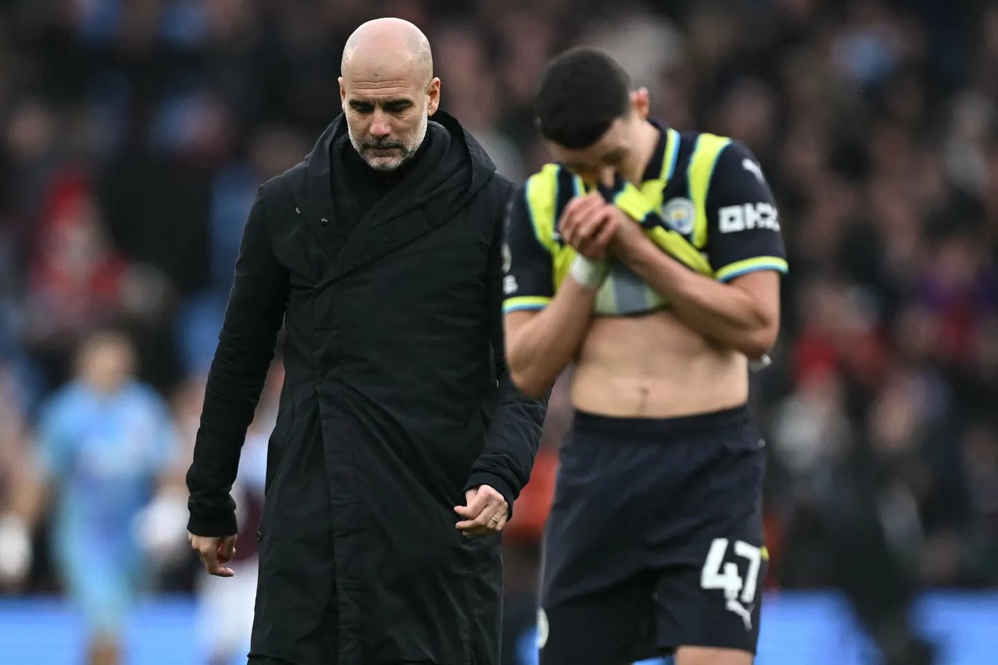 Manchester Cityl on käsil rasked ajad.