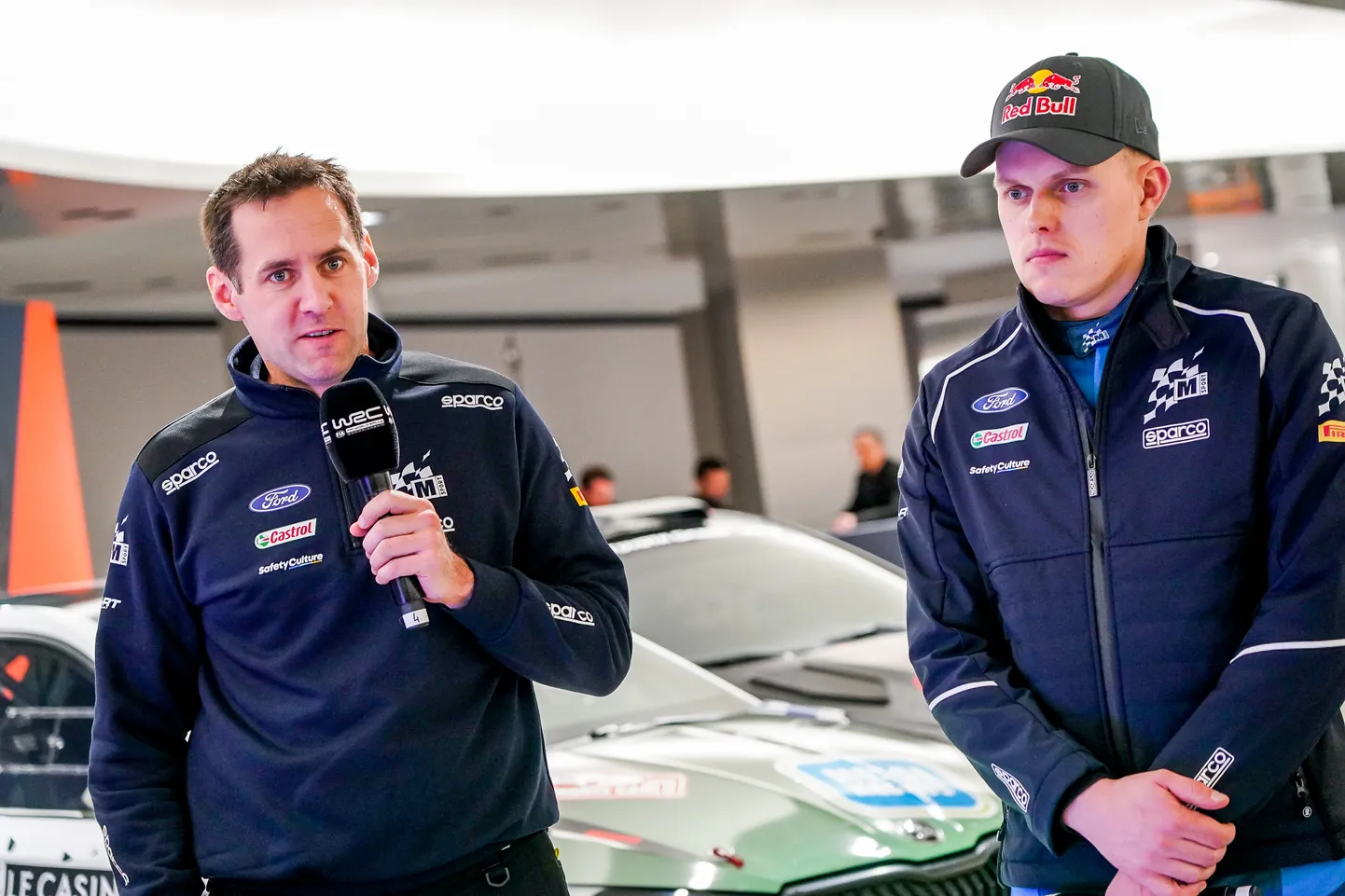 Richard Millener (vasakul) ja Ott Tänak