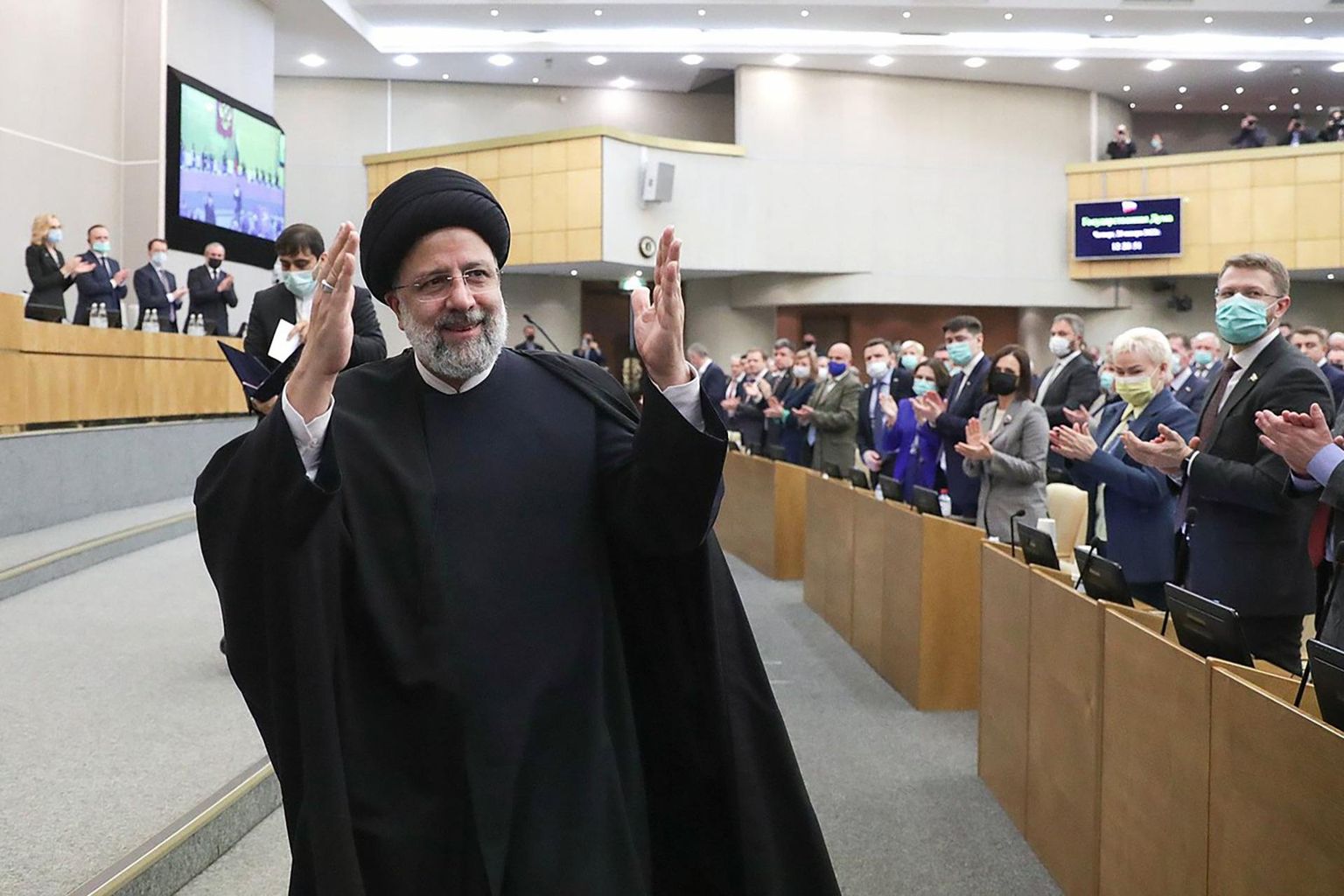 Iraani president Ebrahim Raisi eile Moskvas riigiduumas.