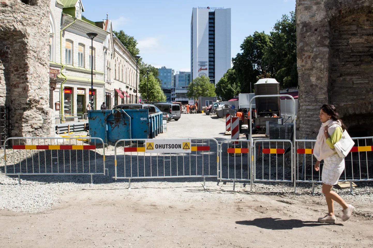 Viru tänava remont.