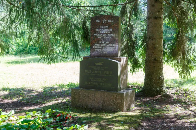 Cоветский памятник в селе Пикасилла.