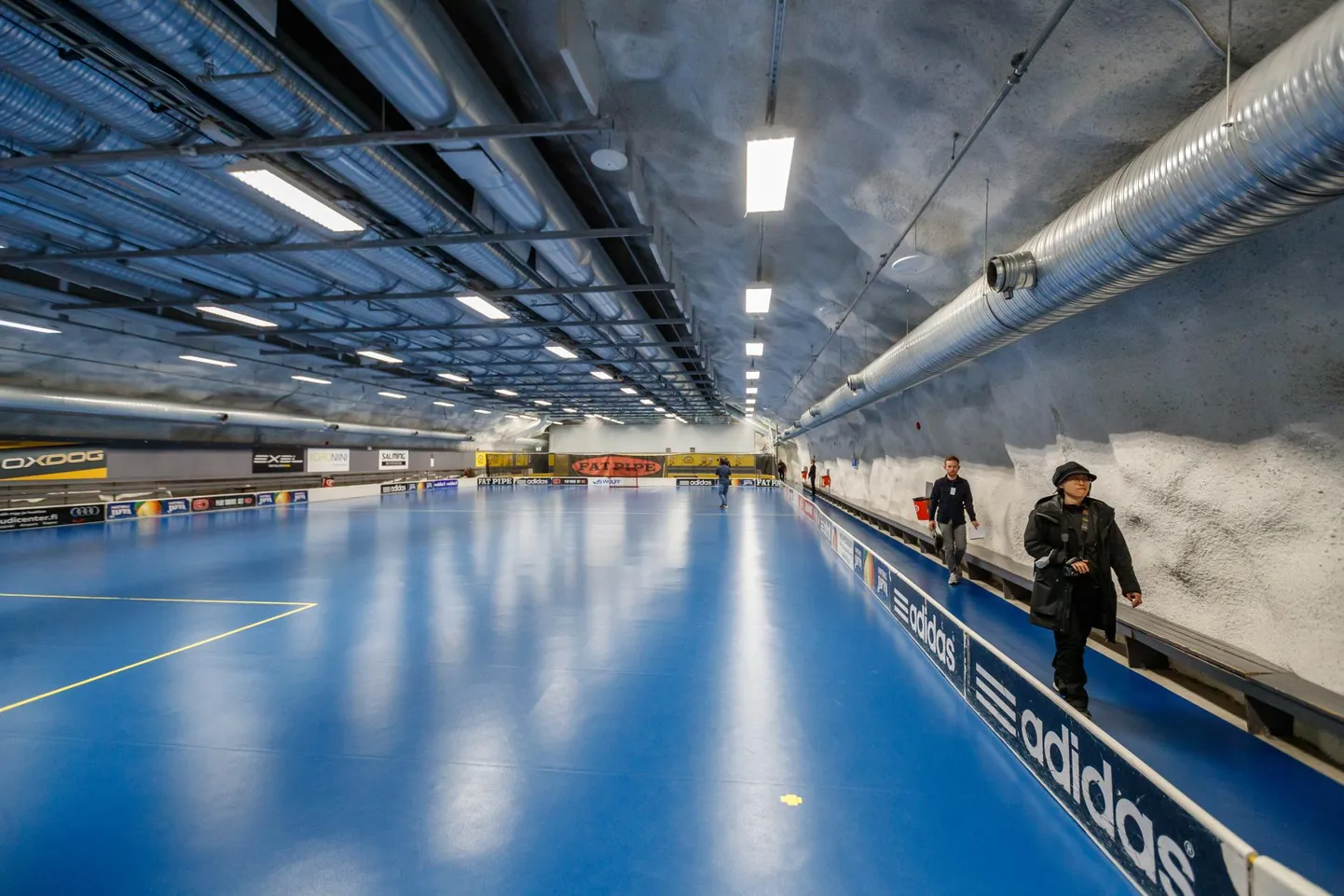 Merihaka tsiviilkaitsevarjend Helsingis.