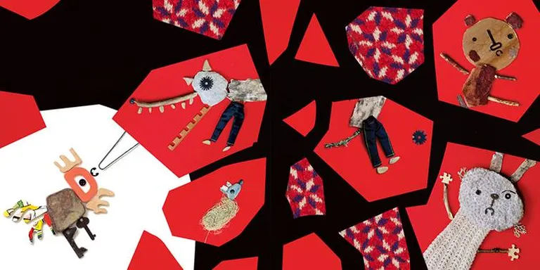 Kertu Sillaste illustratsioon raamatule «Vanataadi kinnas» (2022).