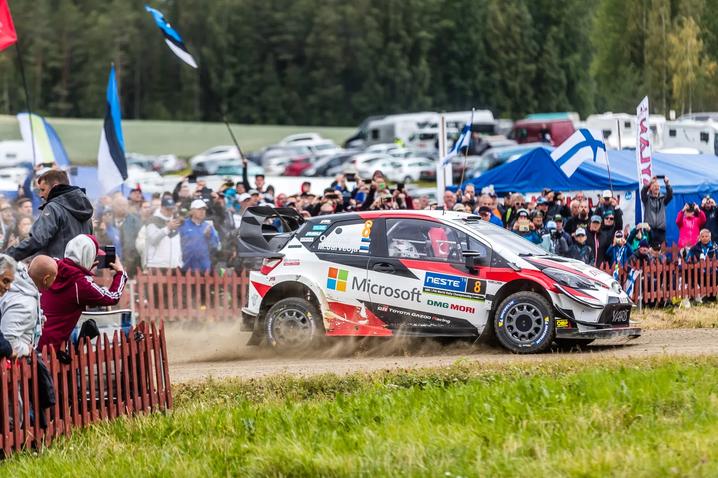 Ott Tänak Soome rallil.