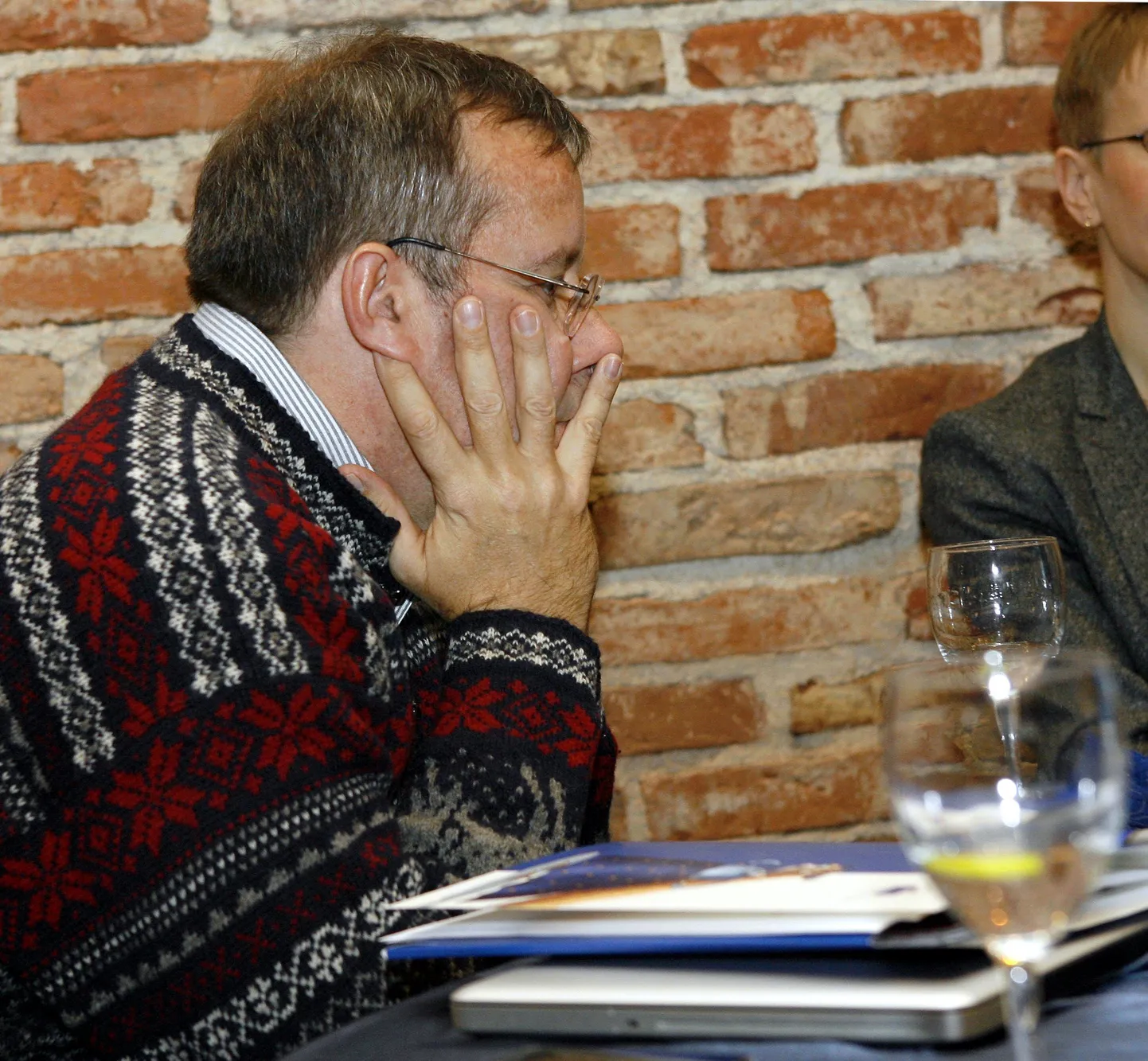 President Toomas Hendrik Ilves.