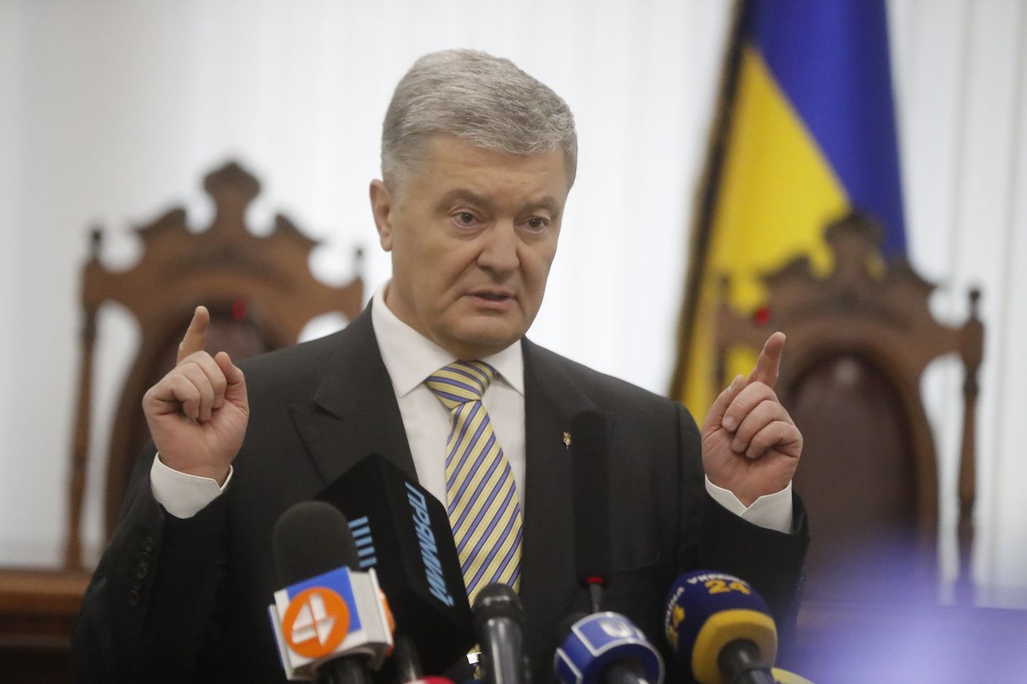 Экс-президент Украины Петр Порошенко.