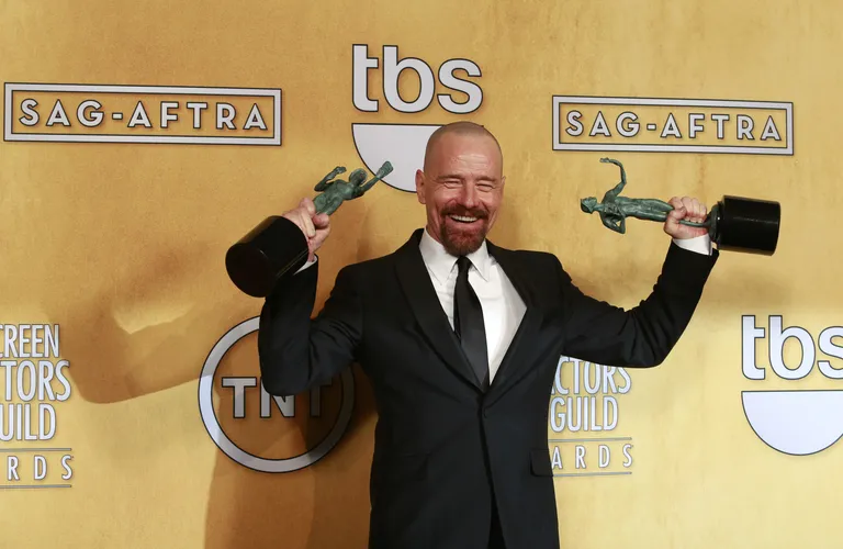Bryan Cranston on kõige rohkem auhindu pälvinud krimisarjaga «Halvale teele».