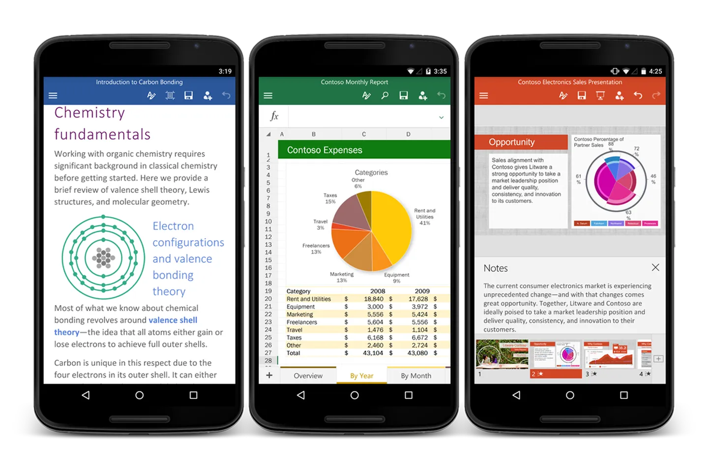 Microsoft Office Androidi telefonides