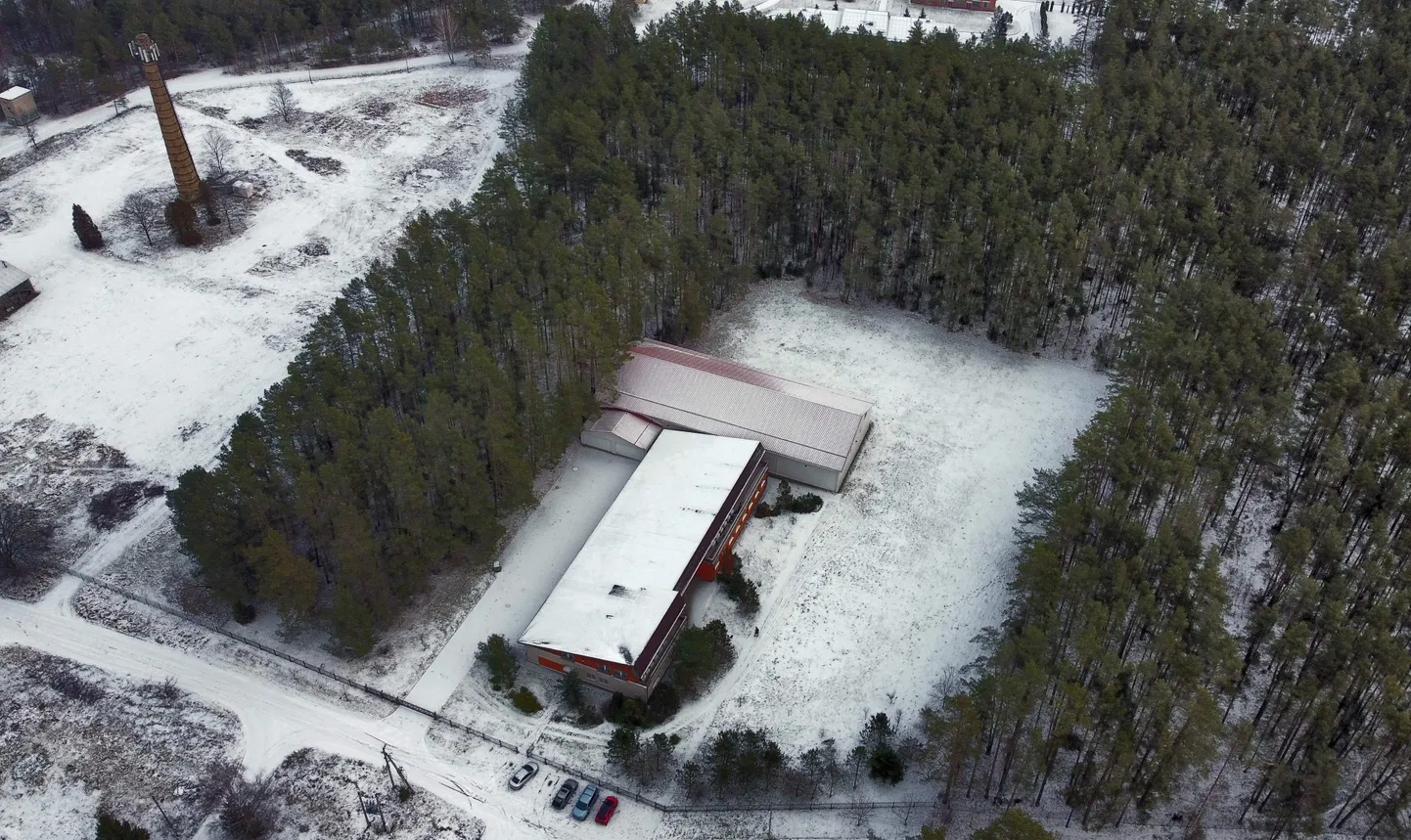 Aerofoto Leedus Vilniuse lähedal asuvast kunagisest CIA salavanglast, kus piinati terrorismis kahtlustatavaid