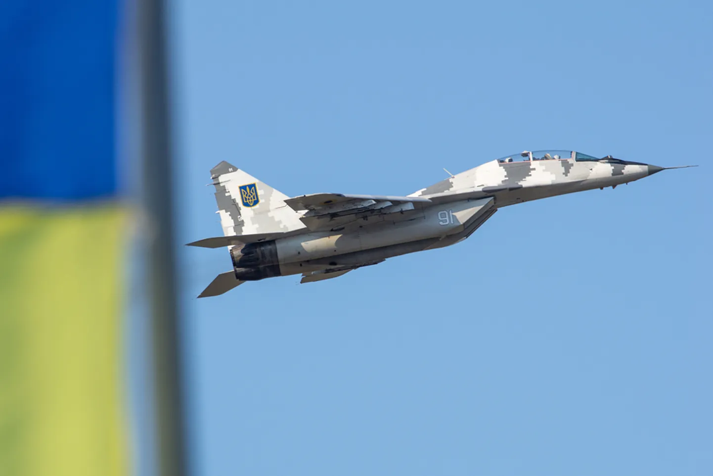 Mig-29. Ilustratīvs attēls.