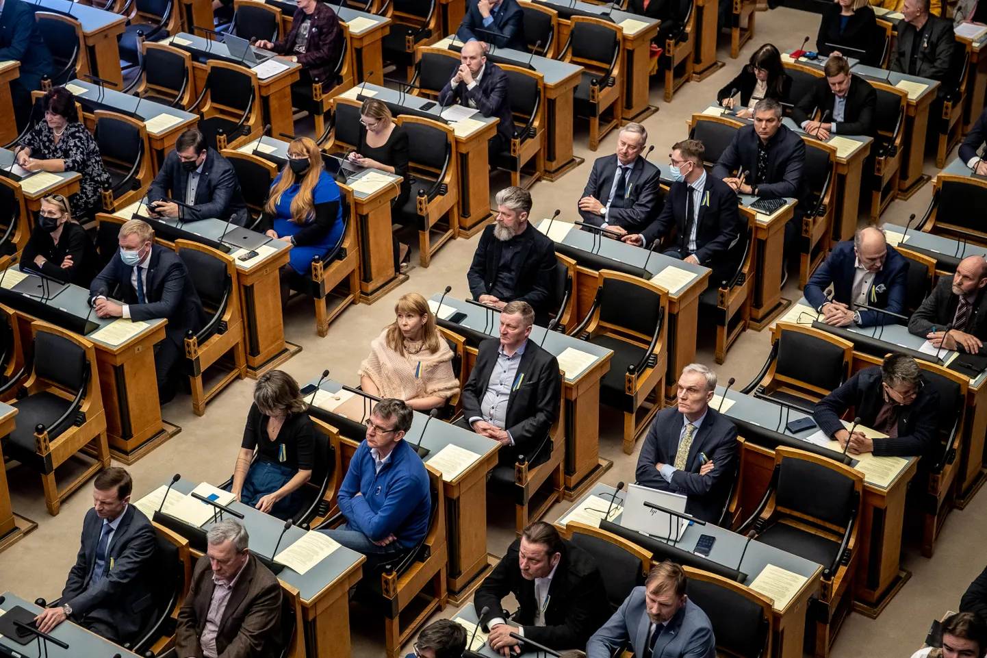 Riigikogu istung.