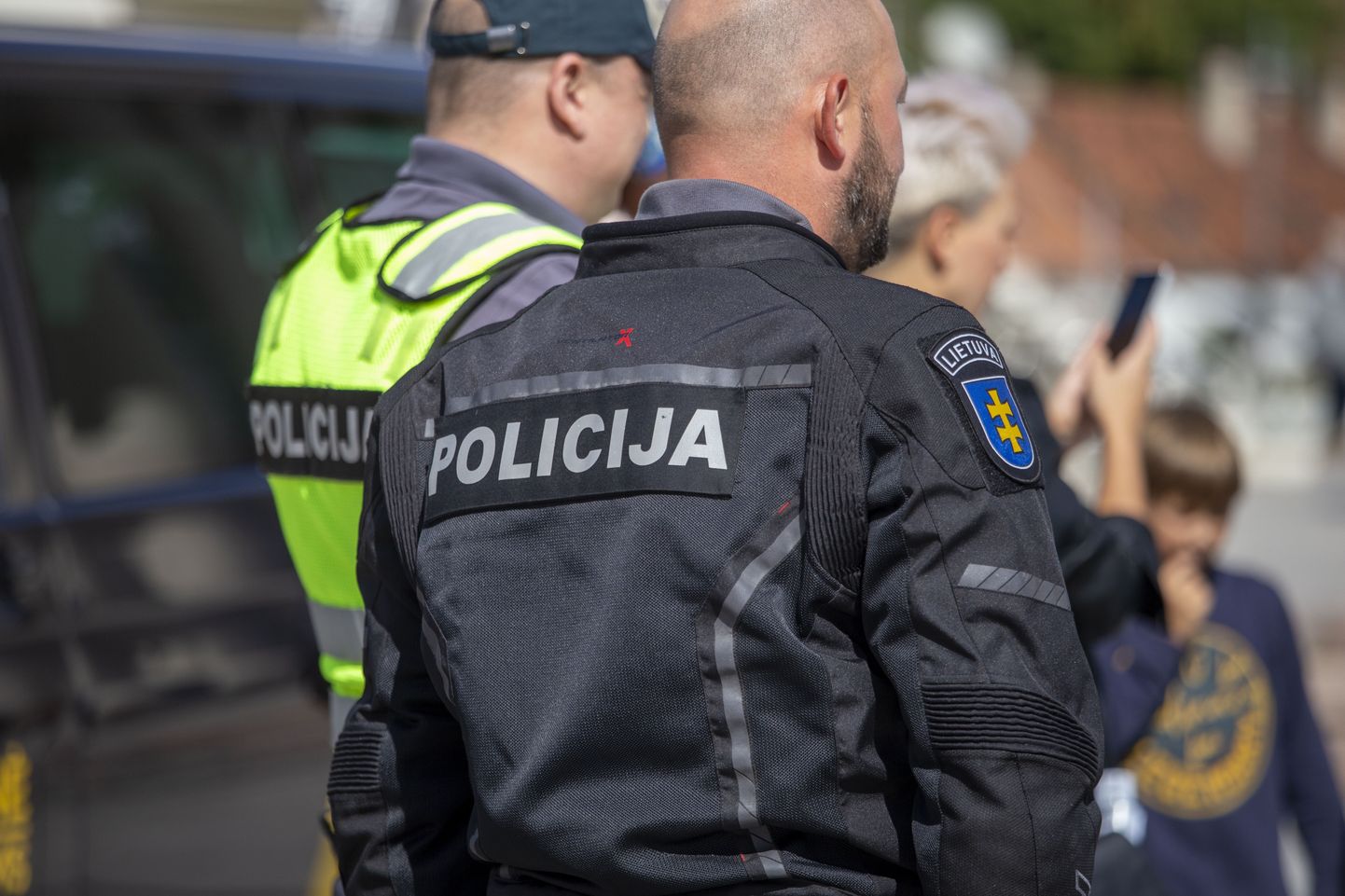 Литовские полицейские.
