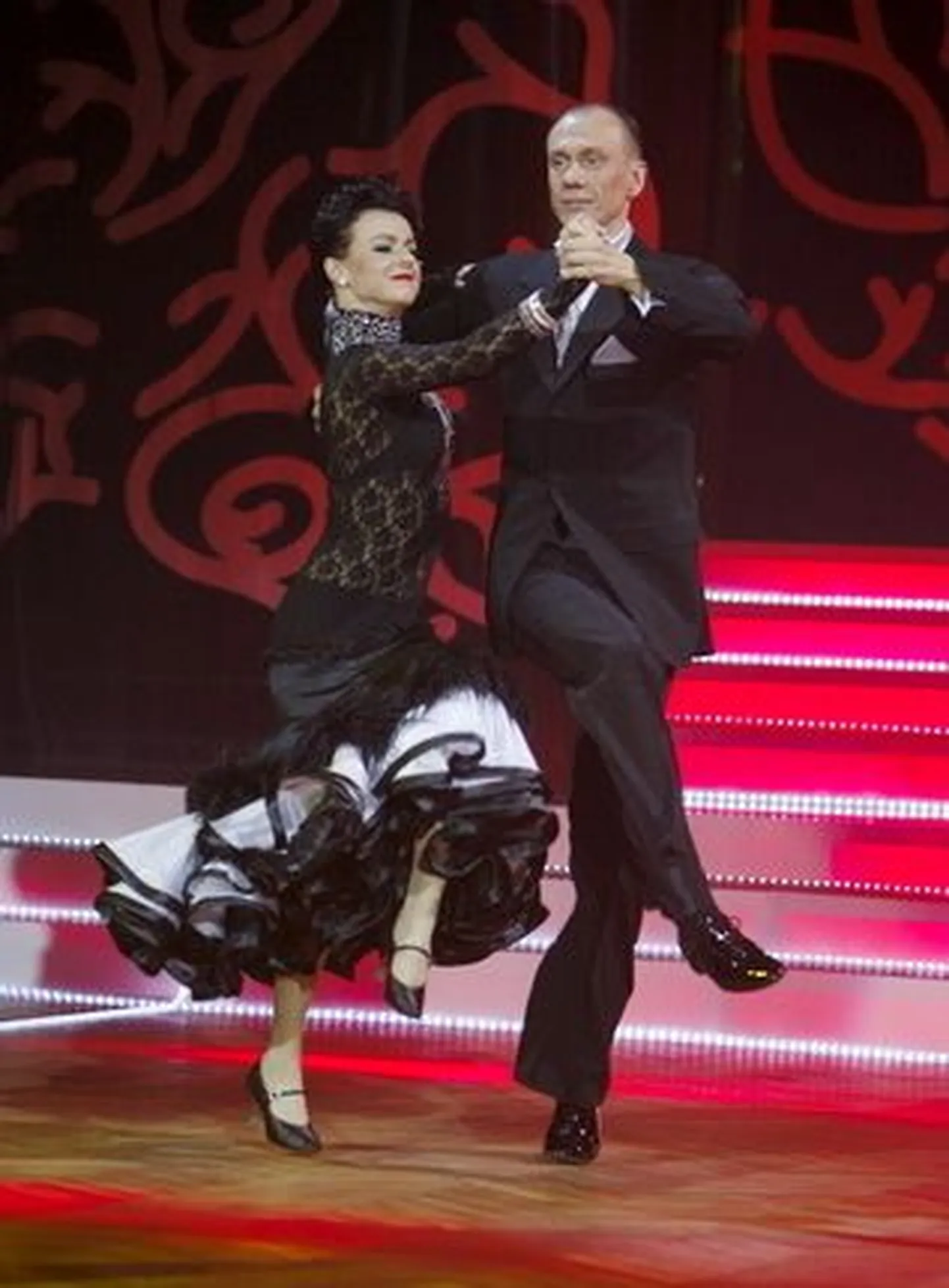 Peep Vain koos tantsupartneri Olga Kosminaga
