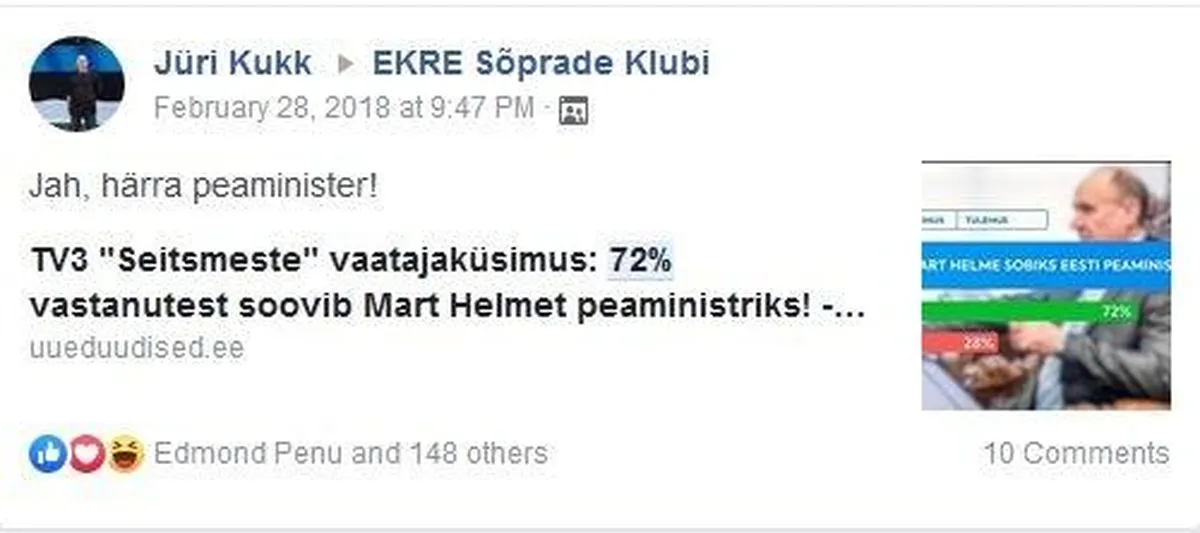 ... ja lõpuks rõõm enda tehtud «tööst».