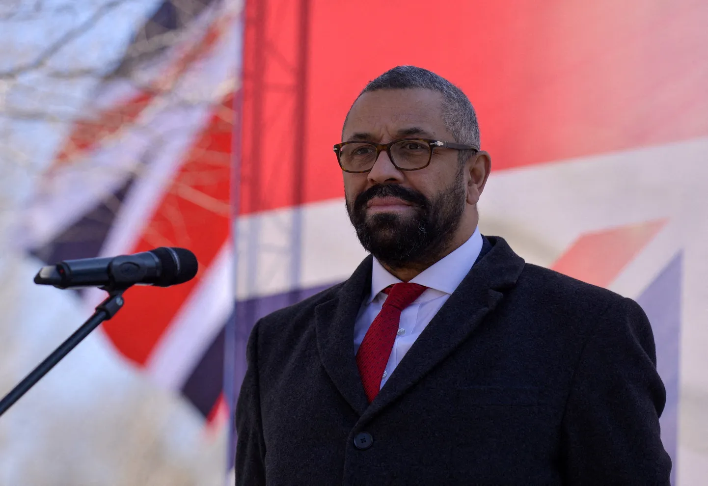 Briti välisminister James Cleverly.