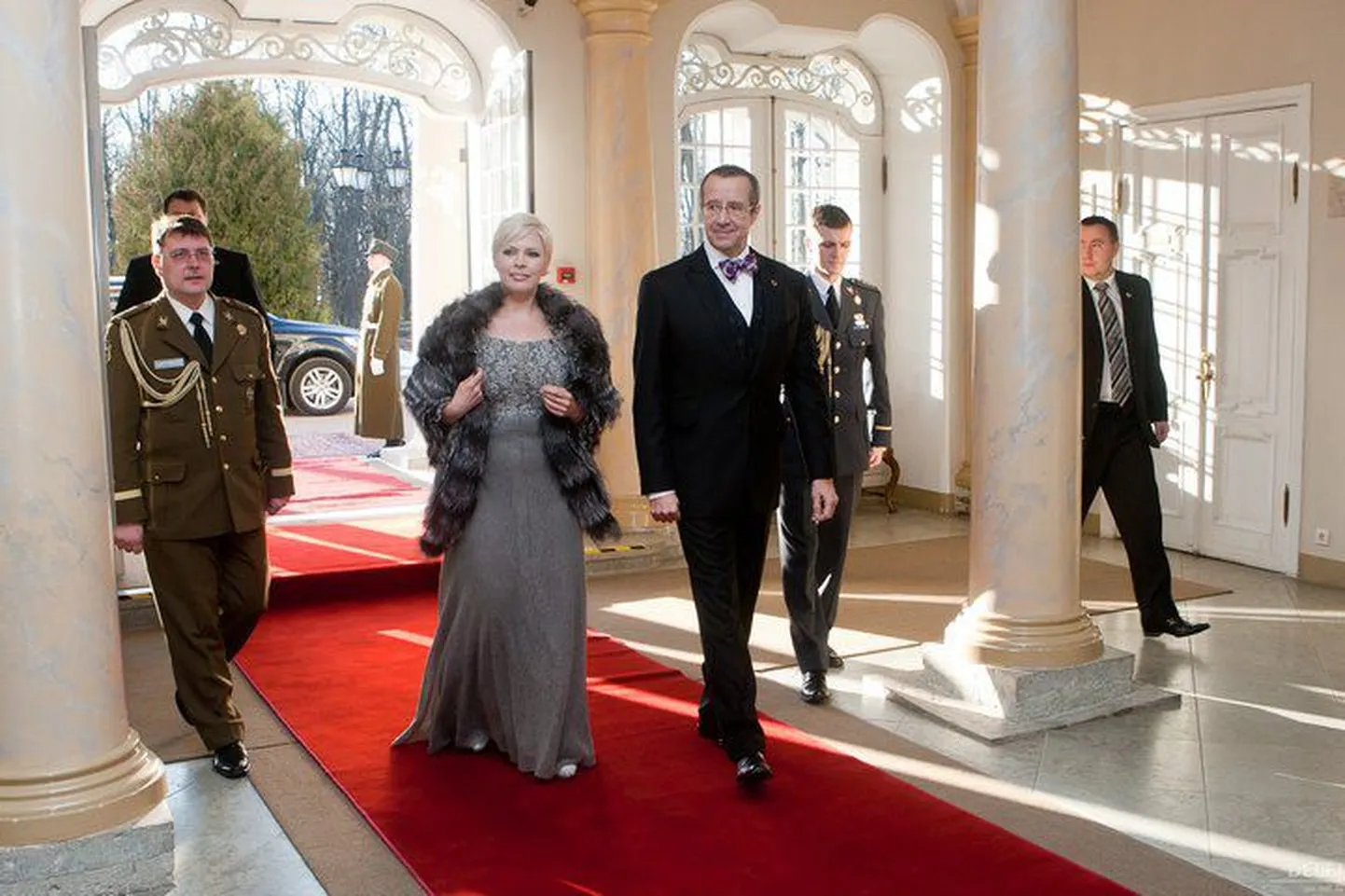 Toomas Hendrik Ilves koos abikaasa Evelin Ilvesega