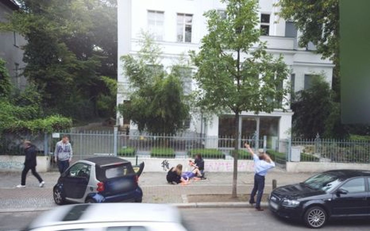 Google Street View kaamera ette jäi tänaval sündinud laps?
