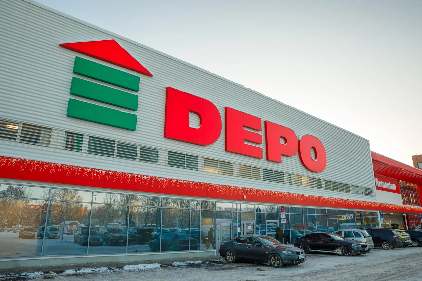 DEPO kauplus Riias.