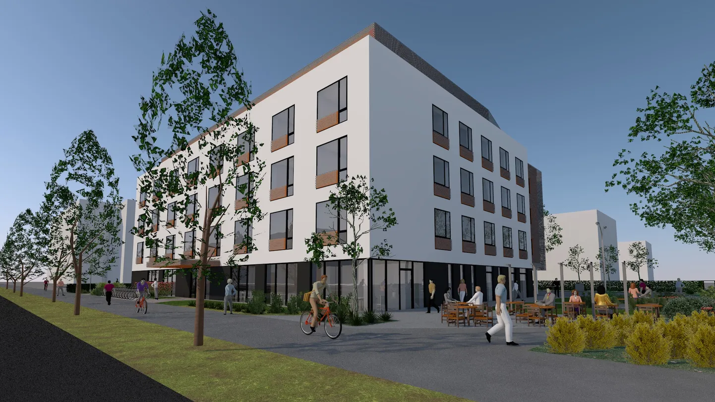 Keskuse ehitustööde lõppemise tähtajaks on seatud november 2021.