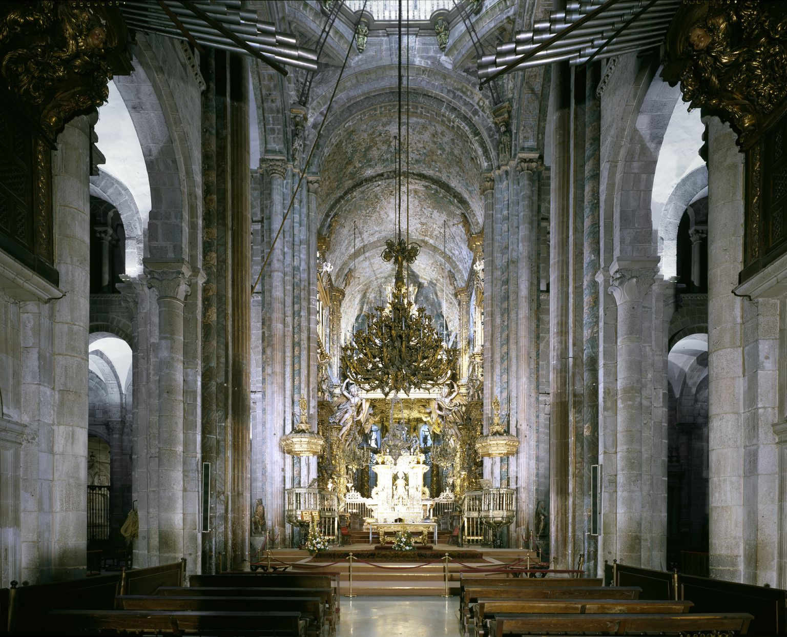 Hispaania Santiago de Compostela katedraali sisevaade
