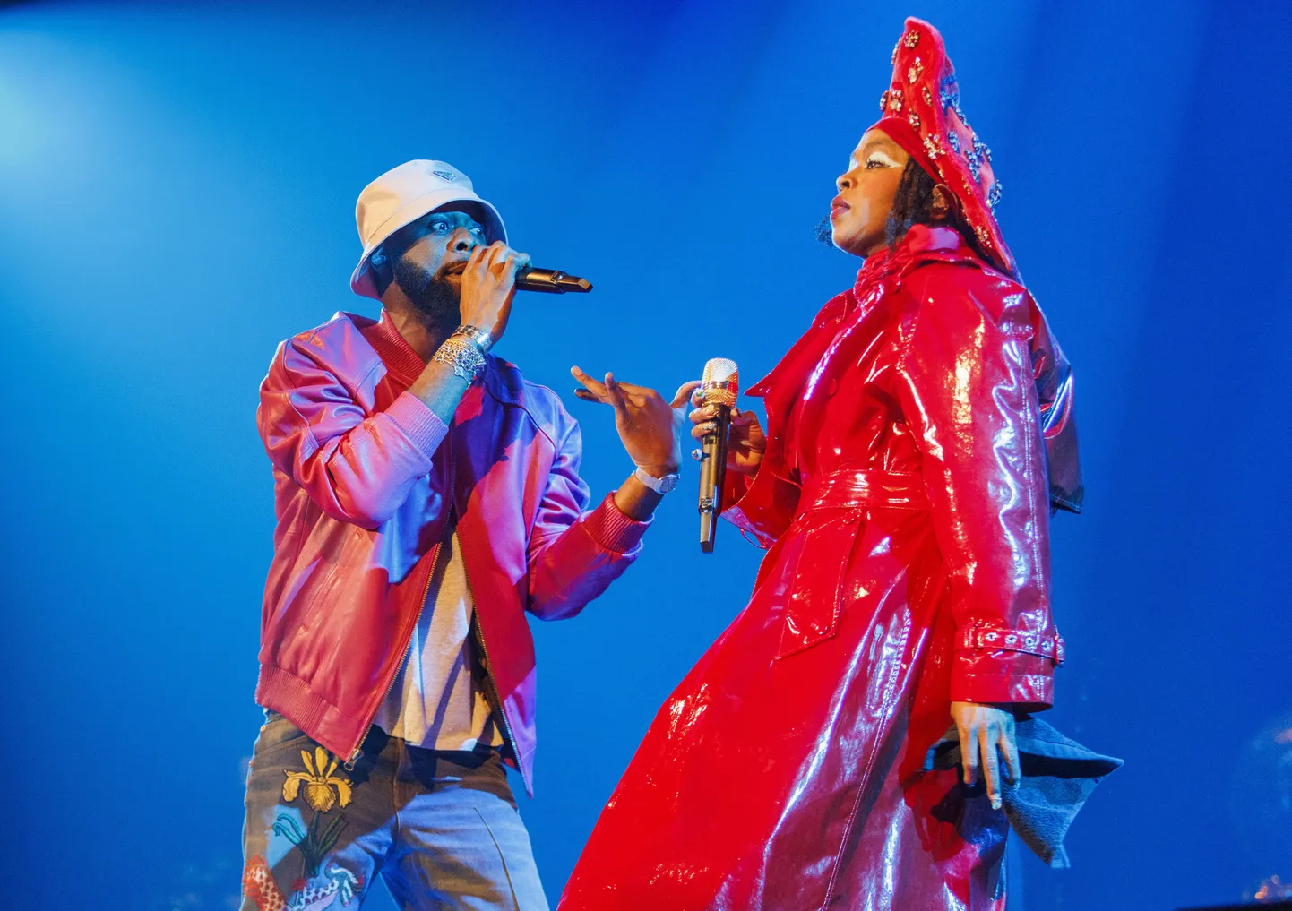 Pras Michel ja Lauryn Hill ansamblist Fugees.