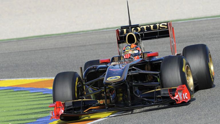 Roberts Kubica F1 treniņos 2.februārī 