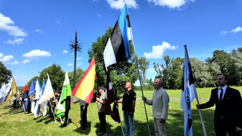 Sel aastal meenutasid koos eestlastega kaitselahinguid Sinimägedes ka hispaanlased