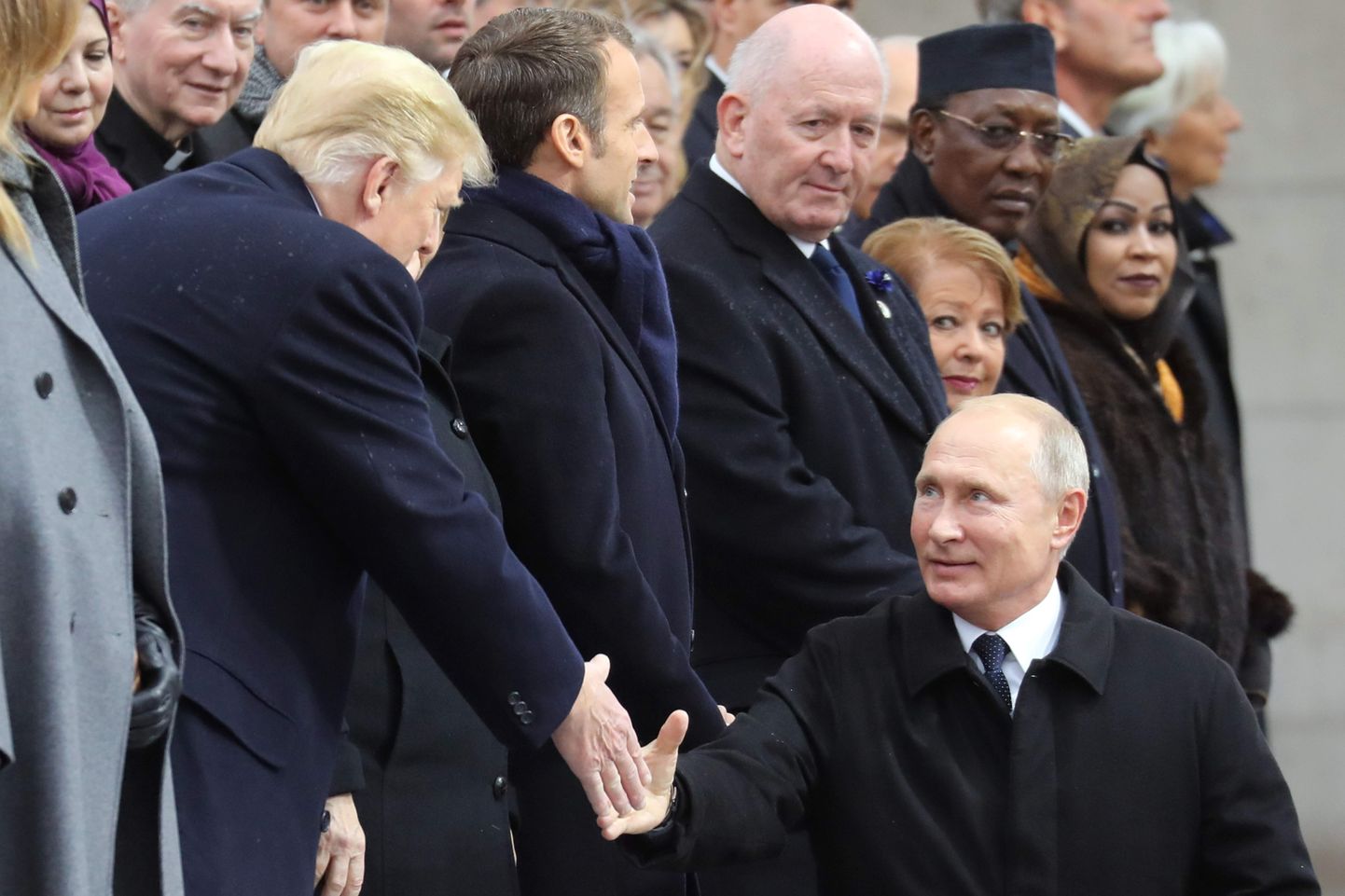 Donalds Tramps un Vladimirs Putins. 11.novembris, 2018