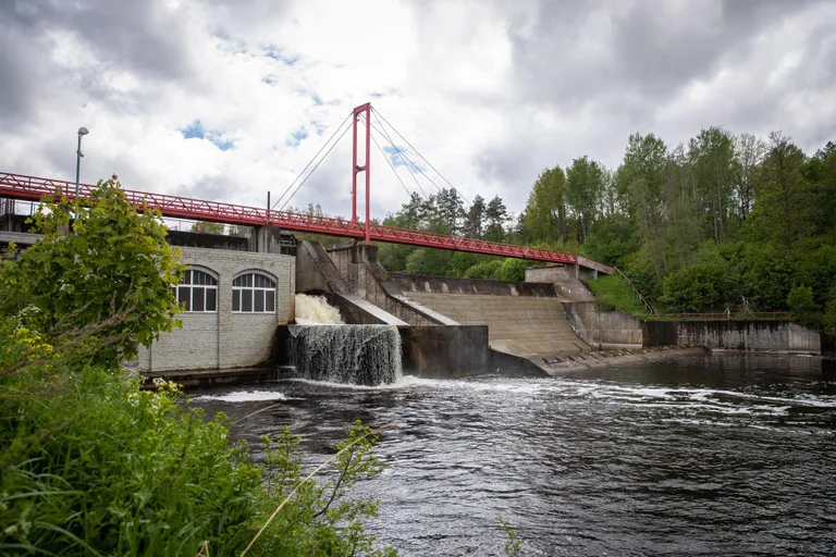 Jägala jõe pais.