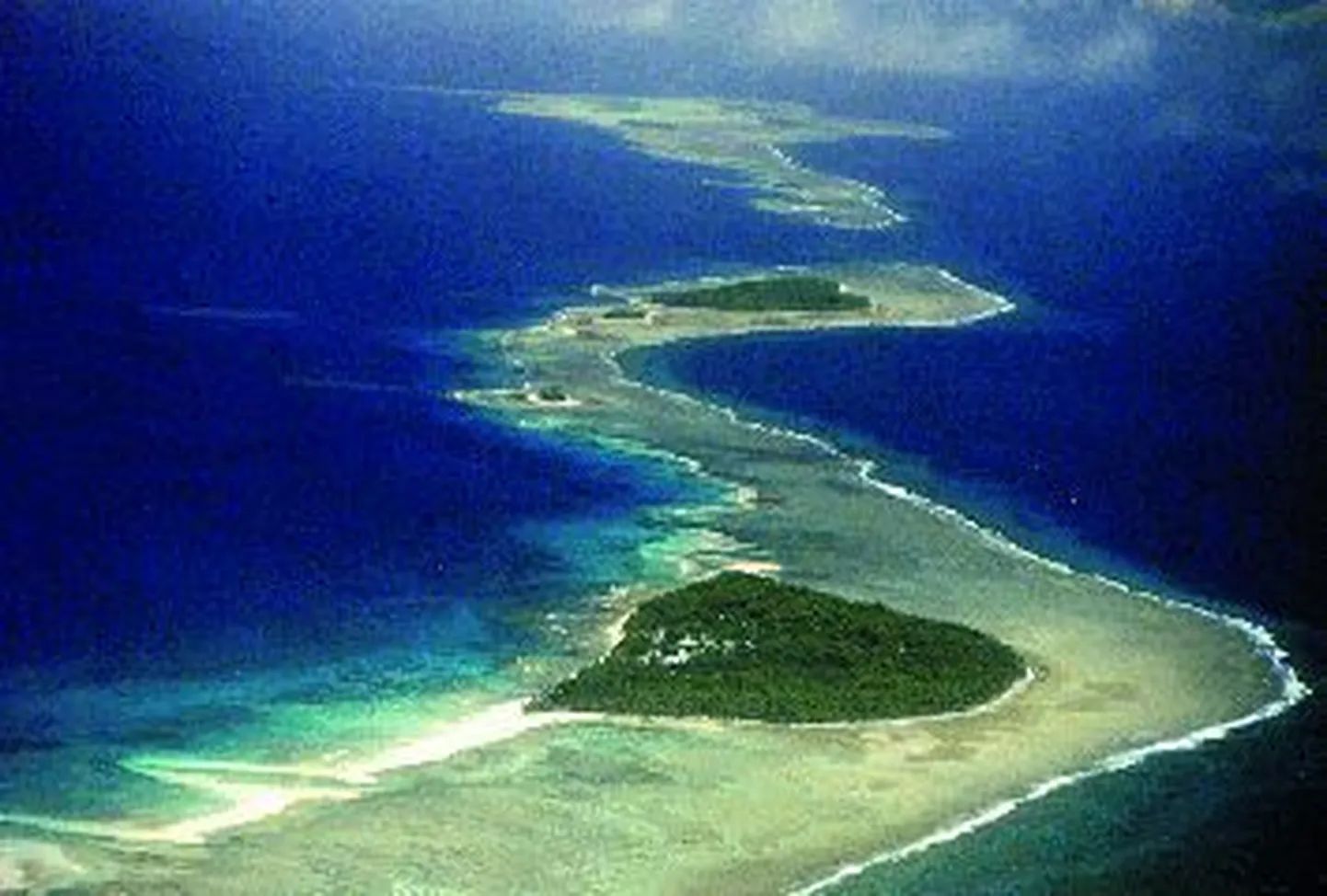 Ulithi atoll, kus asub ka Mogmogi saar