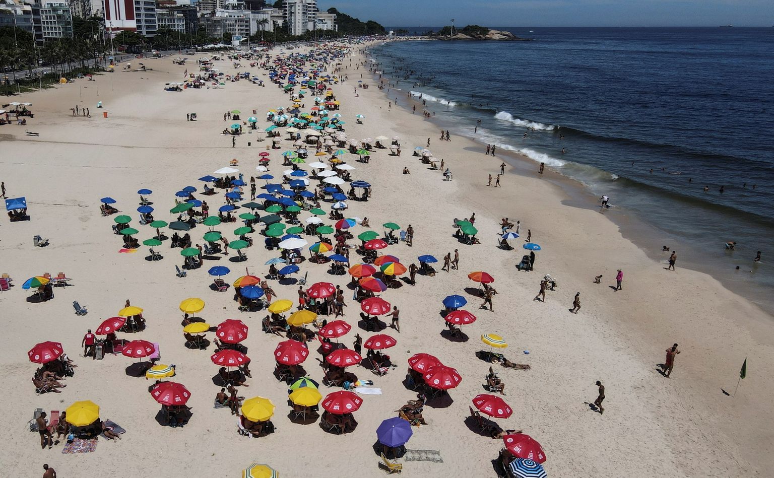 Ipanema rannas Rio de Janeiros.