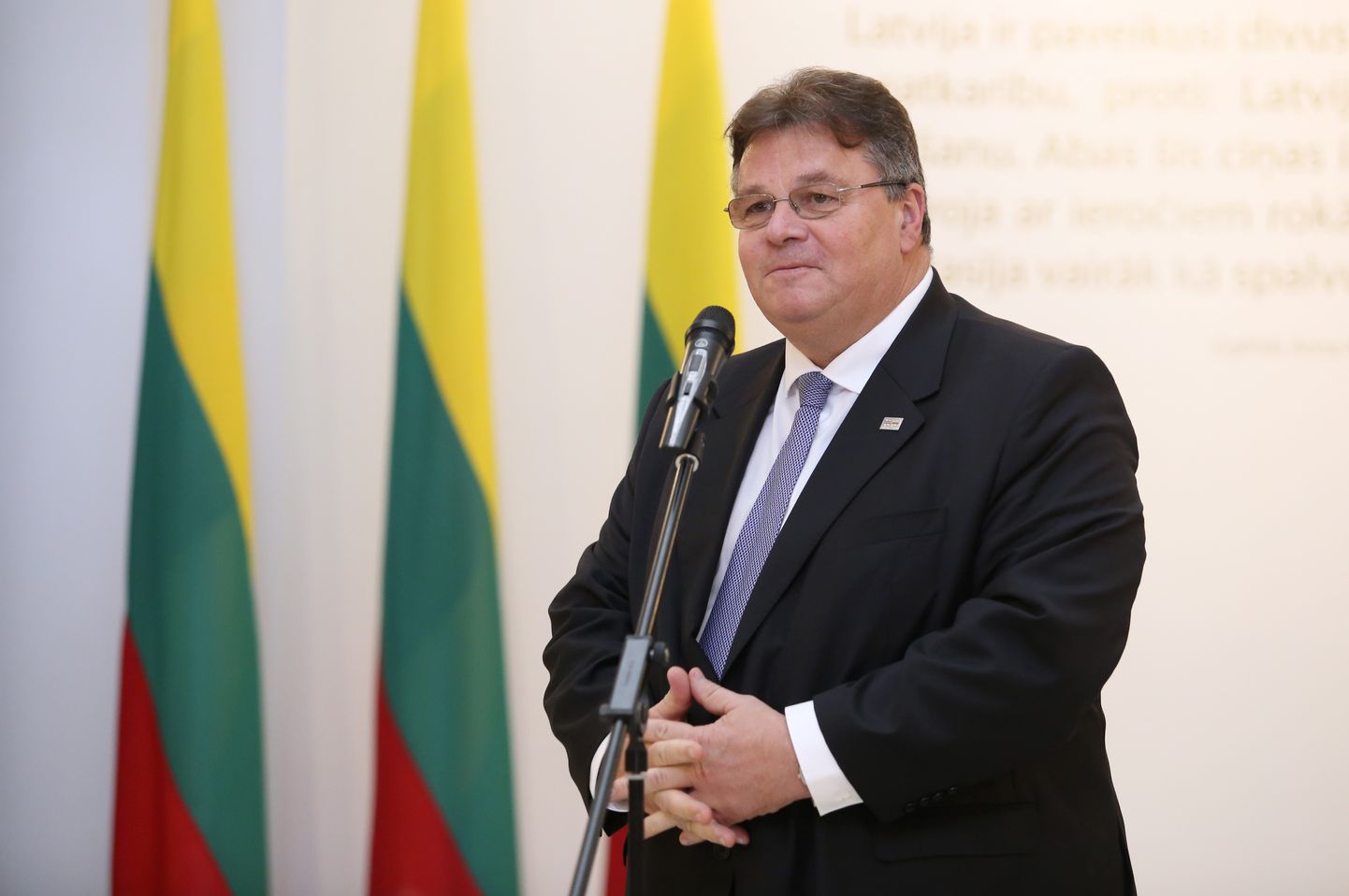 Lietuvas ārlietu ministrs Lins Linkevičs piedalās Baltu balvas svinīgajā pasniegšanas ceremonijā Ārlietu ministrijā.
