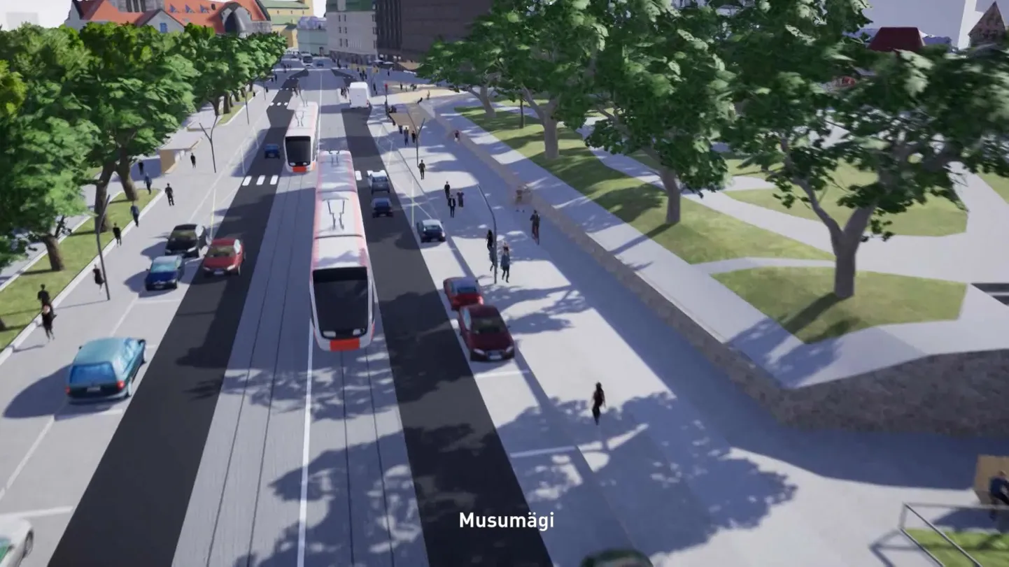 Tallinna tulevase peatänava visualiseering