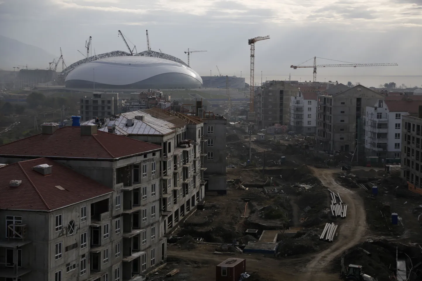 Sotši linna olümpiaeelsed suurehitised