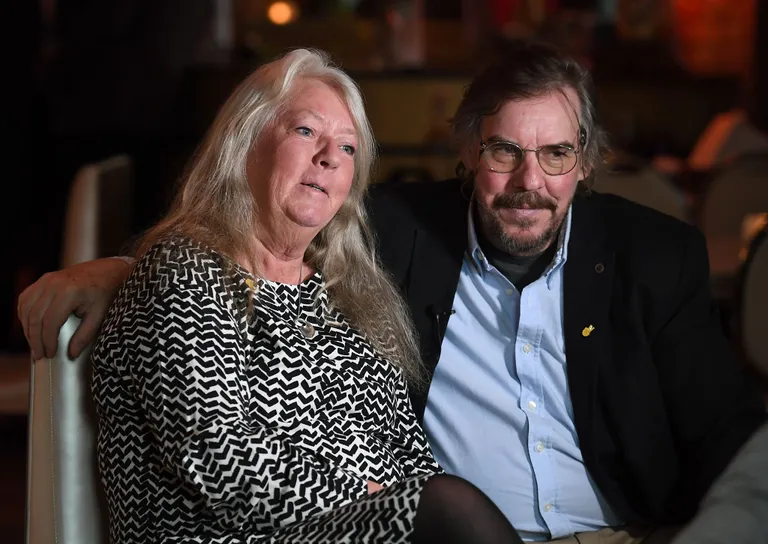 Kim Walli vanemad, ema Ingrid Wall ja isa Joachim Wall