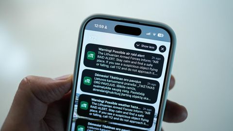 Mitmed Läti ja Leedu piirkonnad said päevase droonihoiatuse