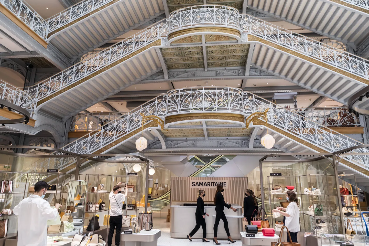 La Samaritaine luksuskaubamaja Pariisis.