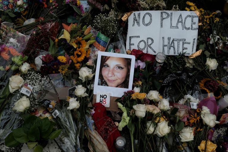 Charlottesville'is hukkunud Heather Heyeri foto