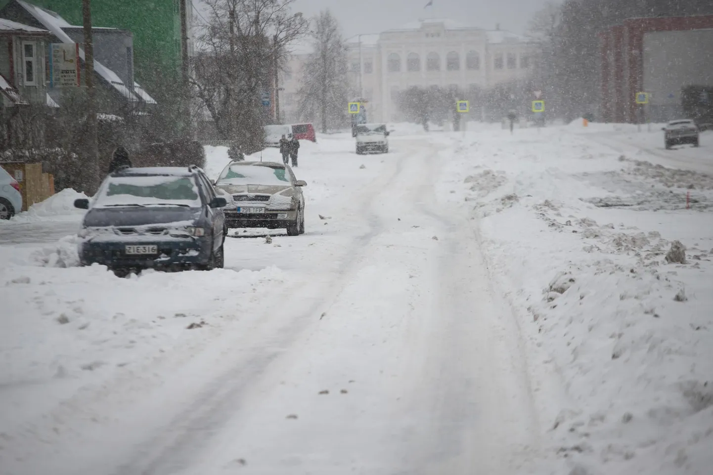 Jaanuaris läksid taevaluugid valla ja saabus lumeuputuse aeg.