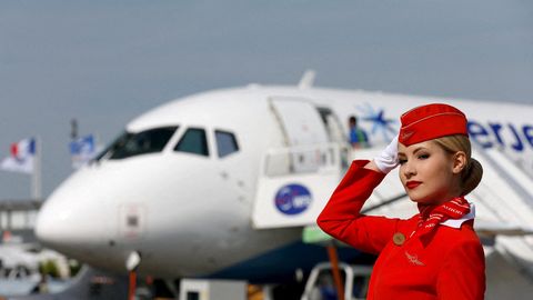 Aerofloti reisijate arv langes eelmisel aastal järsult