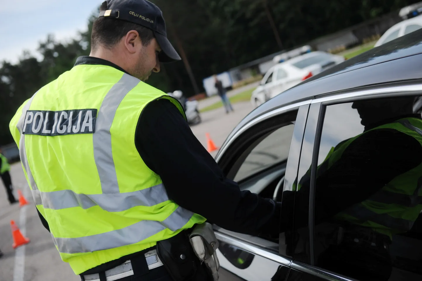 Ceļu policija.