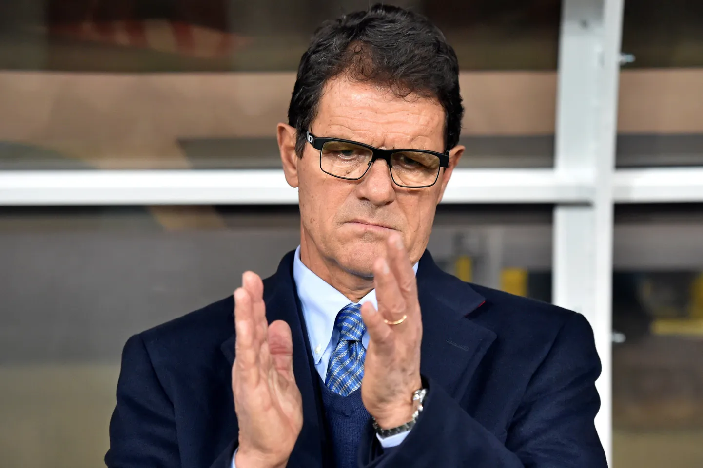 Tühjad pihud: Fabio Capello on Venemaal juba viis kuud palgata.