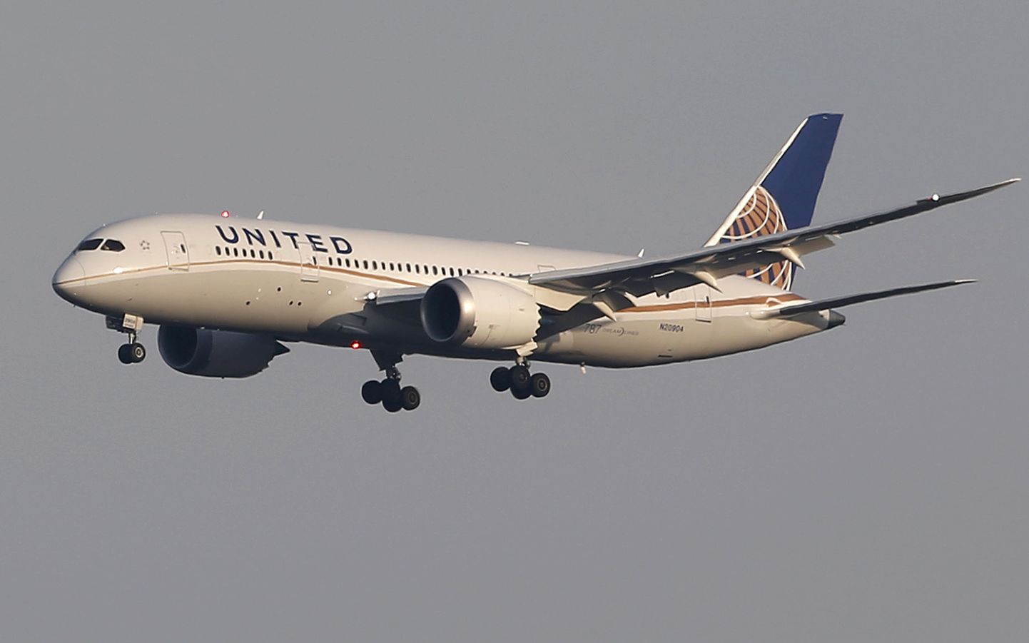 United Airlines lennuk