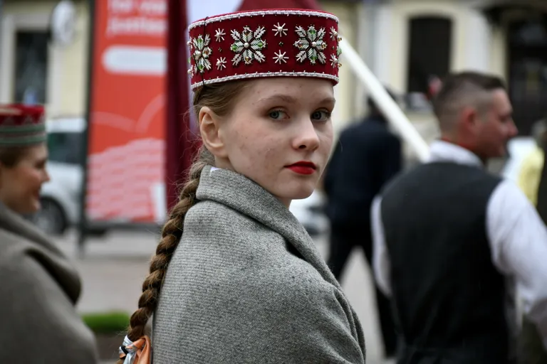 Празднования в Даугавпилсе.
