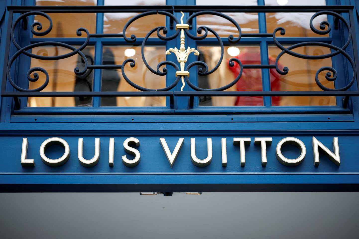 Louis Vuittoni luksusbutiik Pariisis.