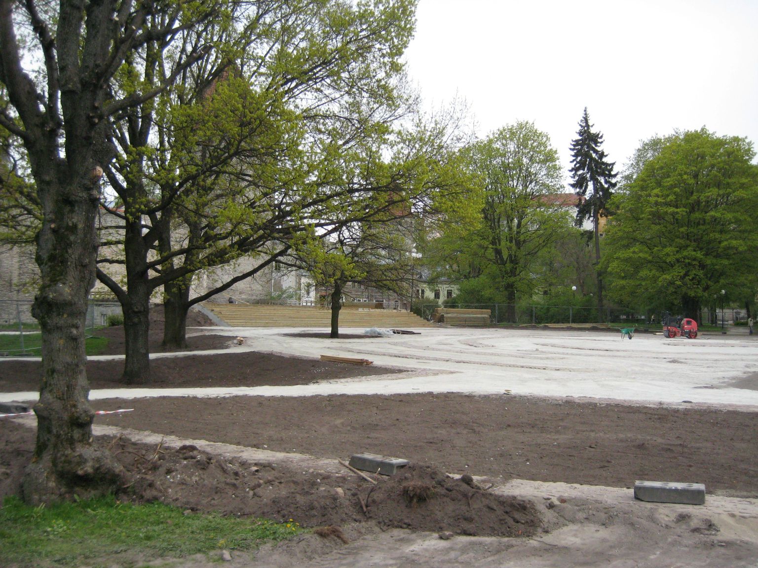 Площадь Торниде в парке Шнелли.